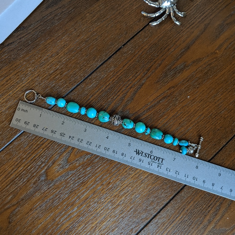Sterling turquoise bracelet